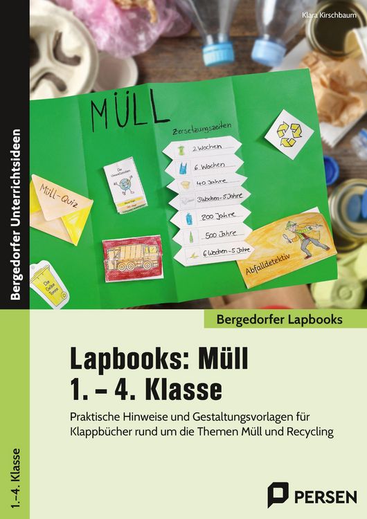 Produktbild: Lapbooks: M&uuml;ll - 1. - 4. Klasse