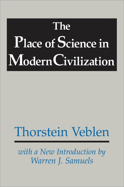 Produktbild: The Place of Science in Modern Civilization