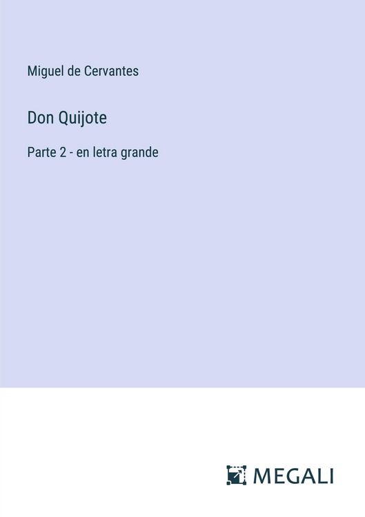 Produktbild: Don Quijote