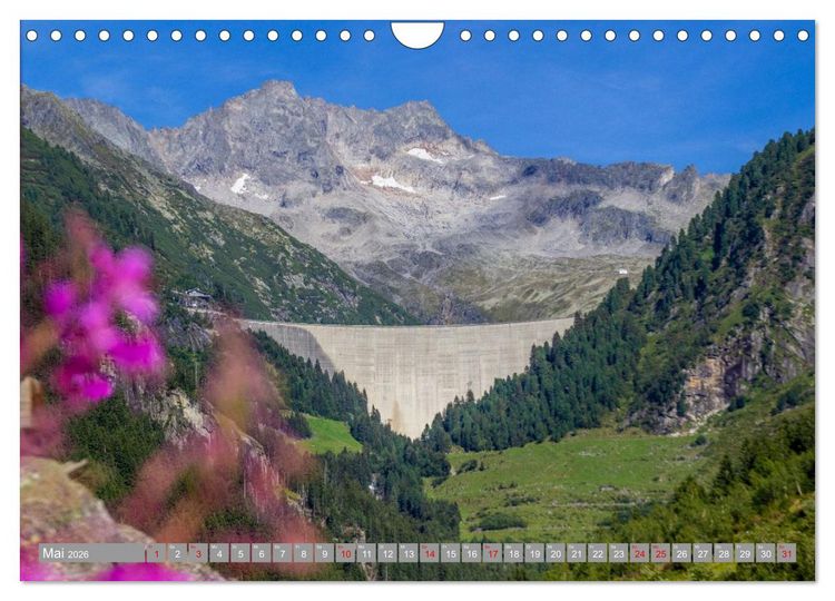 Produktbild: Die Zillertaler Alpen (Wandkalender 2026 DIN A4 quer), CALVENDO Monatskalender
