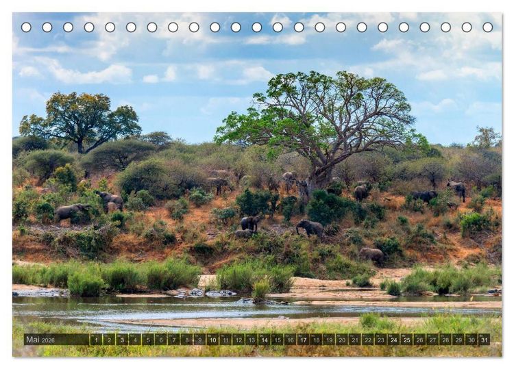 Produktbild: S&uuml;dafrika - Die Landschaft (Tischkalender 2026 DIN A5 quer), CALVENDO Monatskalender