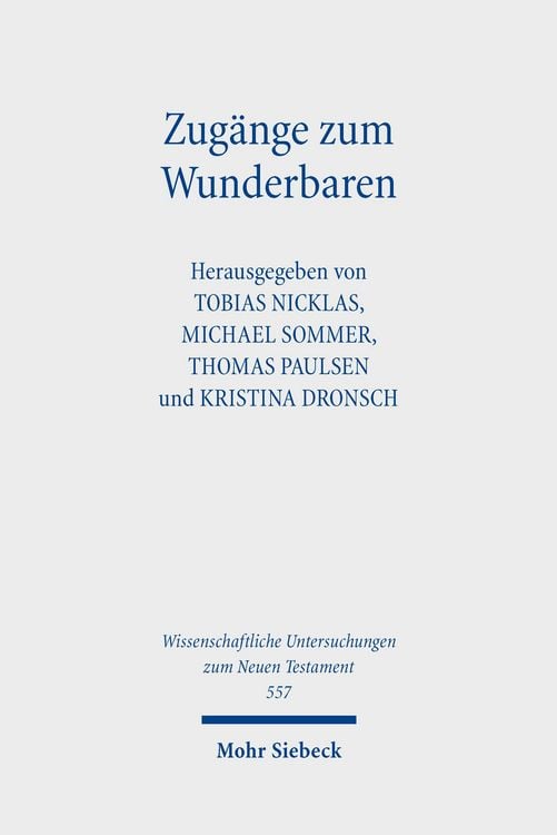 Produktbild: Zug&auml;nge zum Wunderbaren