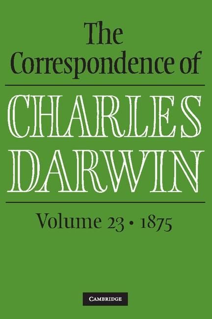 Produktbild: Correspondence of Charles Darwin: Volume 23, 1875