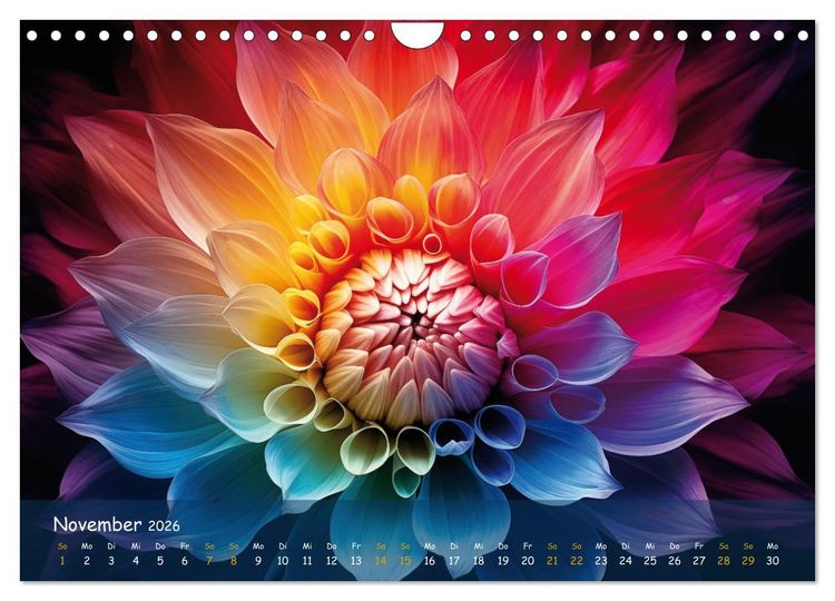 Produktbild: Exotische Pflanzen Close-up (Wandkalender 2026 DIN A4 quer), CALVENDO Monatskalender