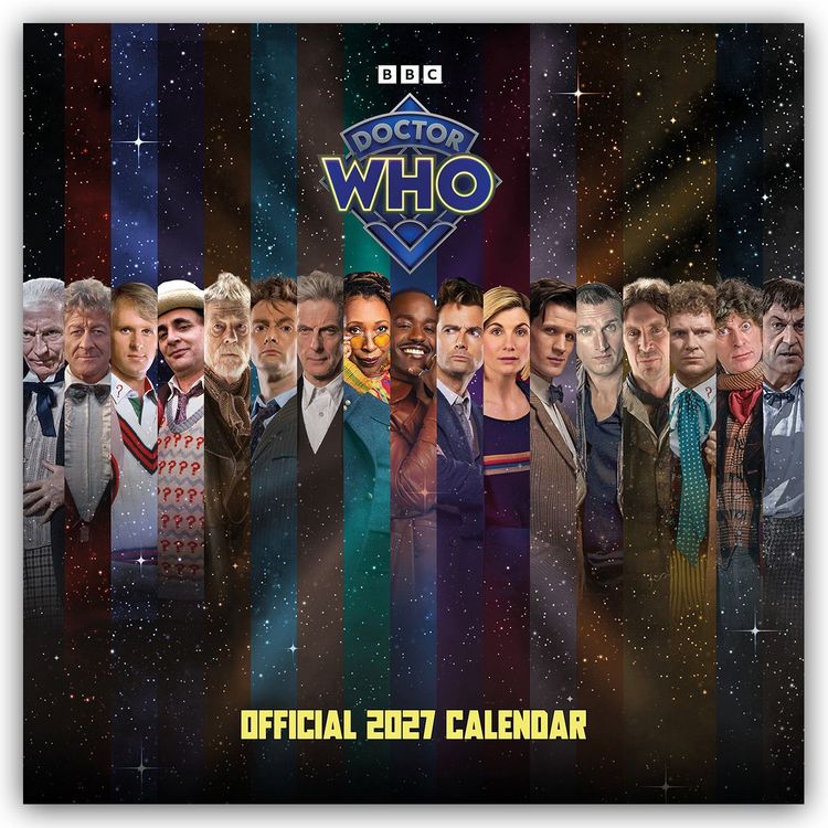 Produktbild: Doctor Who &ndash; The Classic Edition 2027 &ndash; Wandkalender