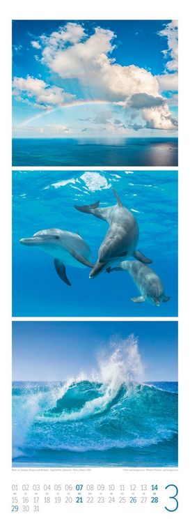 Produktbild: BeachTime Triplet-Kalender 2027 | Sonne, Sand & Meer