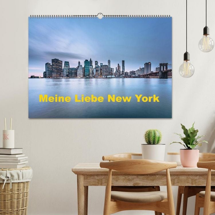 Produktbild: Meine Liebe New York (Wandkalender 2026 DIN A2 quer), CALVENDO Monatskalender