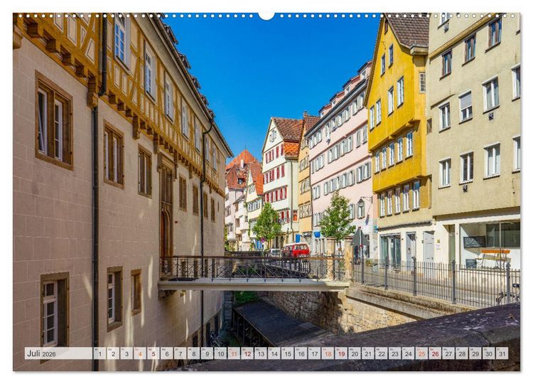 Produktbild: T&uuml;bingen Stadtansichten (hochwertiger Premium Wandkalender 2026 DIN A2 quer), Kunstdruck in Hochglanz