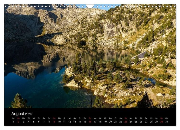 Produktbild: Spanische - Pyren&auml;en Carros de Foc (Wandkalender 2026 DIN A3 quer), CALVENDO Monatskalender