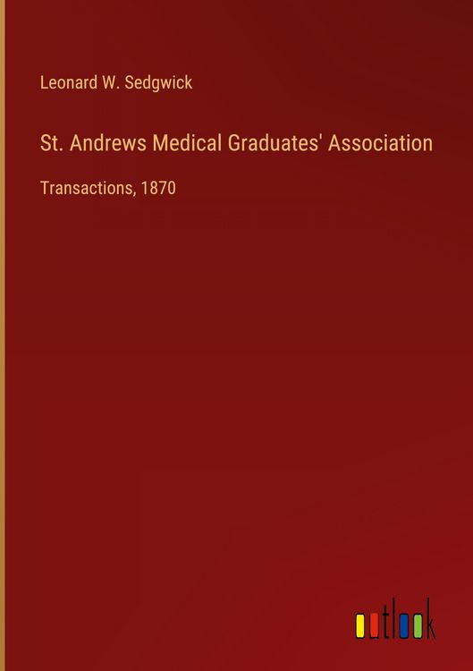 Produktbild: St. Andrews Medical Graduates' Association