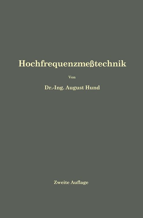 Produktbild: Hochfrequenzme&szlig;technik