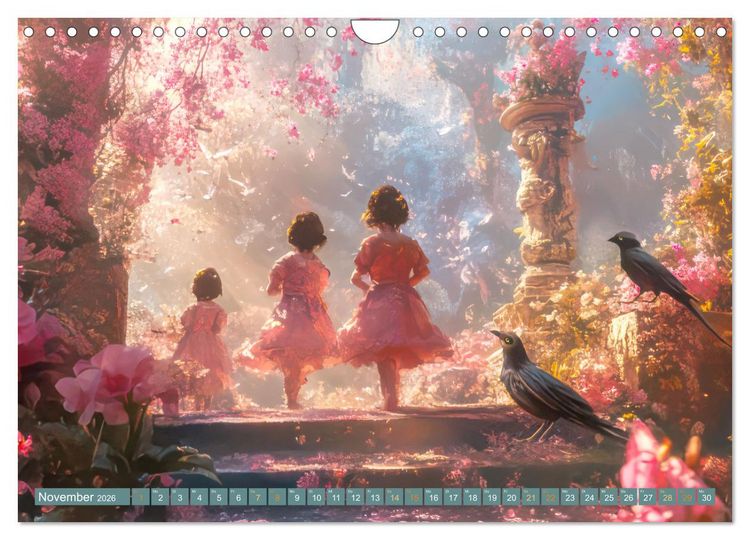 Produktbild: Barock und Rokoko - Malerische Werke (Wandkalender 2026 DIN A4 quer), CALVENDO Monatskalender