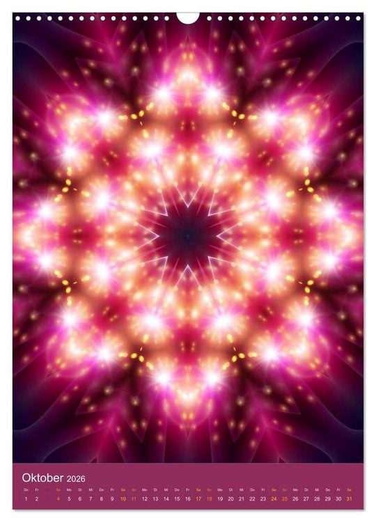 Produktbild: Lichtvolle Mandalas (Wandkalender 2026 DIN A3 hoch), CALVENDO Monatskalender
