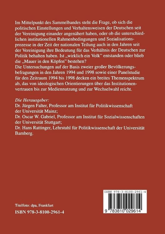 Produktbild: Wirklich ein Volk?