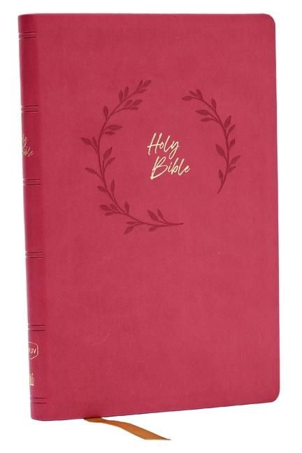 Produktbild: NKJV Holy Bible, Value Ultra Thinline, Pink Leathersoft, Red Letter, Comfort Print