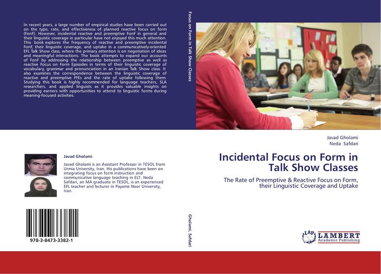 Produktbild: Incidental Focus on Form in Talk Show Classes