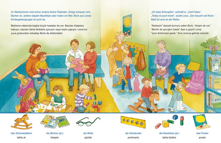 Produktbild: Beim Kinderarzt (Deutsch-T&uuml;rkisch)