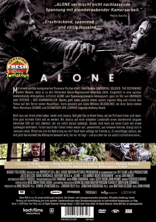 Produktbild: Alone - Du kannst nicht entkommen