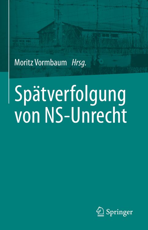 Produktbild: Sp&auml;tverfolgung von NS-Unrecht