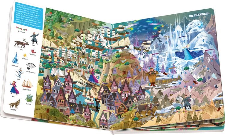 Produktbild: Disney - Das gro&szlig;e Wimmelbuch