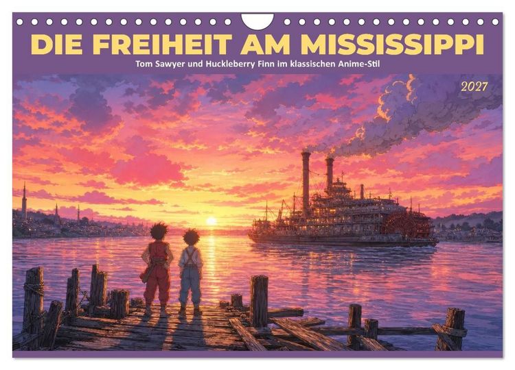 Produktbild: Die Freiheit am Mississippi (Wandkalender 2027 DIN A4 quer), CALVENDO Monatskalender