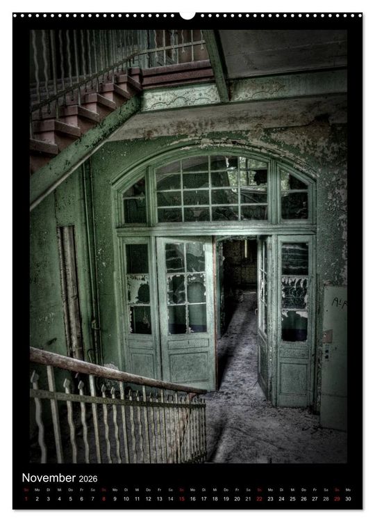 Produktbild: Lost Places Vergessene Orte (hochwertiger Premium Wandkalender 2026 DIN A2 hoch), Kunstdruck in Hochglanz