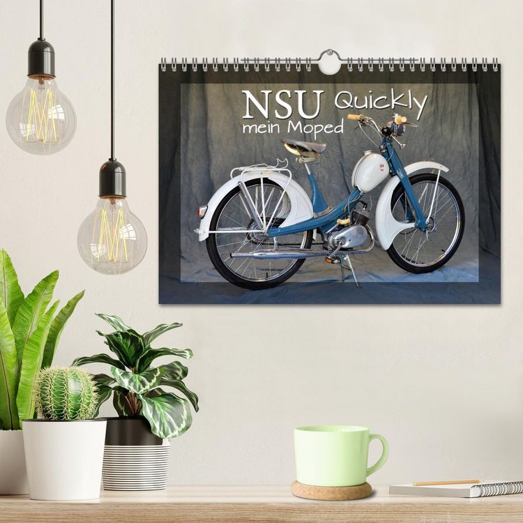Produktbild: NSU Quickly - Mein Moped (Wandkalender 2026 DIN A4 quer), CALVENDO Monatskalender