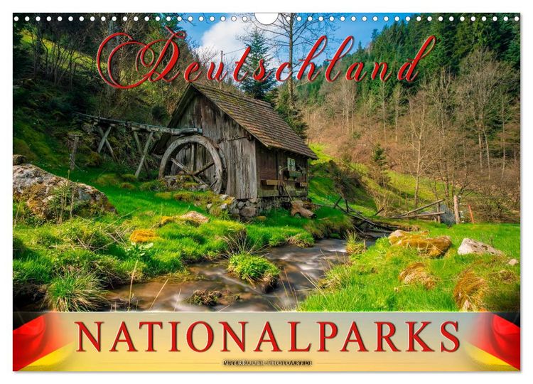 Produktbild: Deutschland - Nationalparks (Wandkalender 2026 DIN A3 quer), CALVENDO Monatskalender