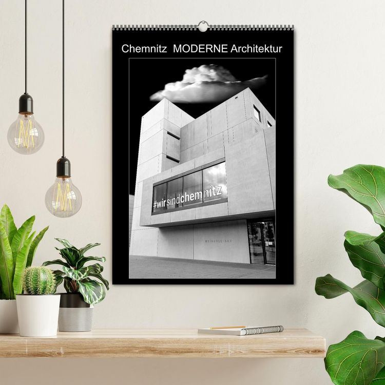 Produktbild: Chemnitz MODERNE Architektur (Wandkalender 2026 DIN A2 hoch), CALVENDO Monatskalender