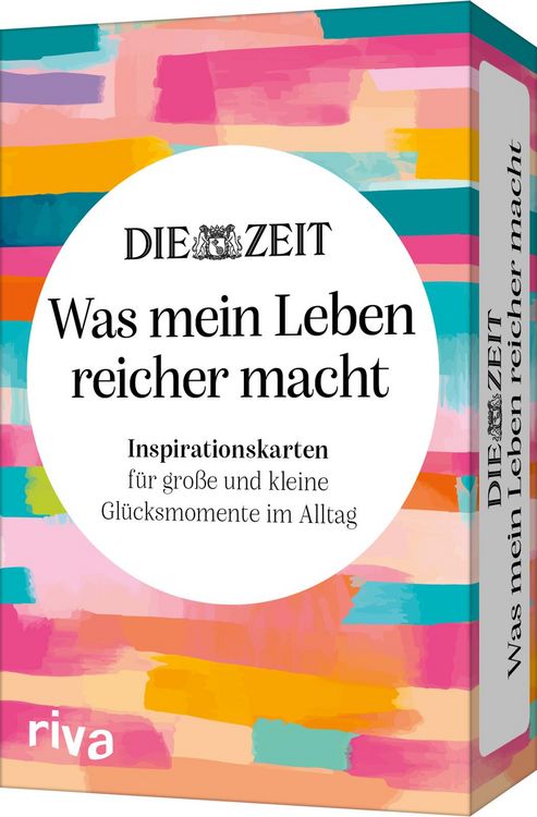 Produktbild: DIE ZEIT &raquo;Was mein Leben reicher macht&laquo; &ndash; Inspirationskarten f&uuml;r gro&szlig;e und kleine Gl&uuml;cksmomente im Alltag