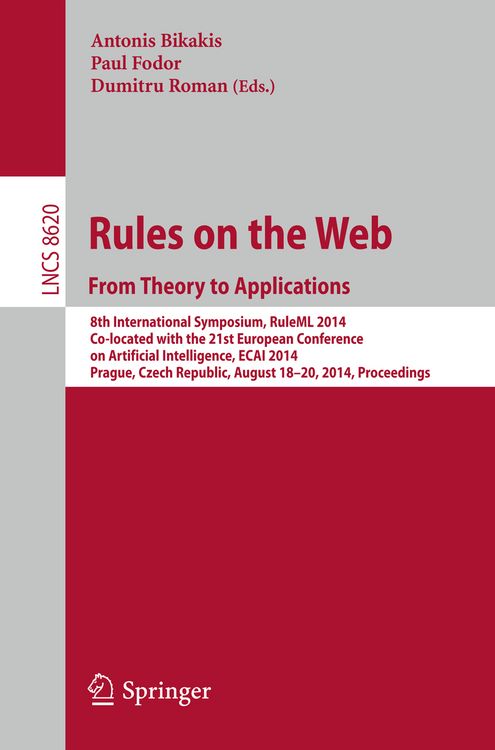 Produktbild: Rules on the Web: From Theory to Applications