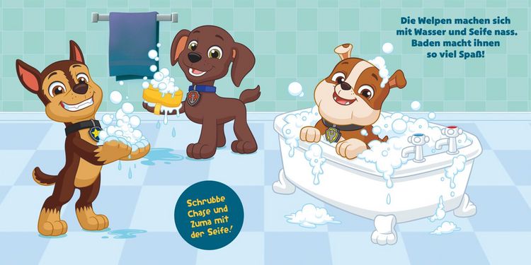 Produktbild: PAW Patrol Pappbilderbuch: Ab ins Bett, PAW Patrol!