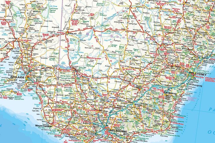 Produktbild: Reise Know-How Landkarte Australien | Australia (1:4.000.000)