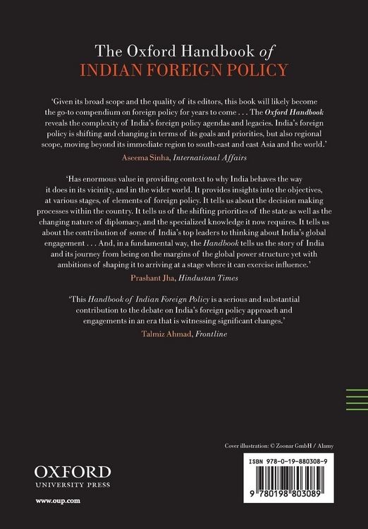 Produktbild: The Oxford Handbook of Indian Foreign Policy