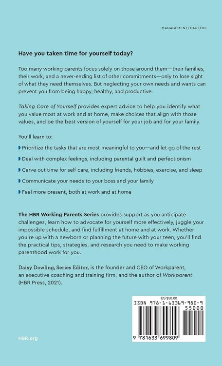Produktbild: Taking Care of Yourself (HBR Working Parents Series)