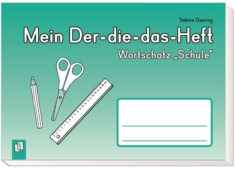 Produktbild: Mein Der-die-das-Heft: Wortschatz &bdquo;Schule"