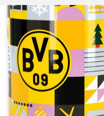 Produktbild: BVB Borussia Dortmund 25660300 - Weihnachtstasse