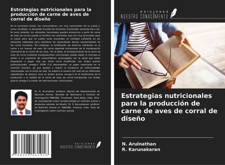 Produktbild: Estrategias nutricionales para la producci&oacute;n de carne de aves de corral de dise&ntilde;o