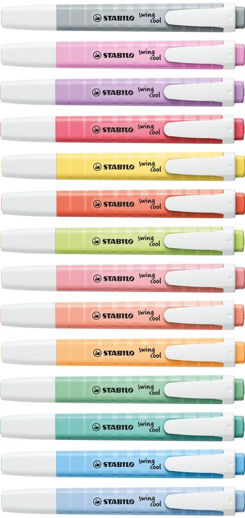 Produktbild: STABILO Textmarker swing cool Pastel, rot