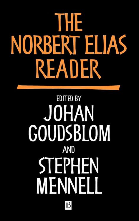 Produktbild: The Norbert Elias Reader