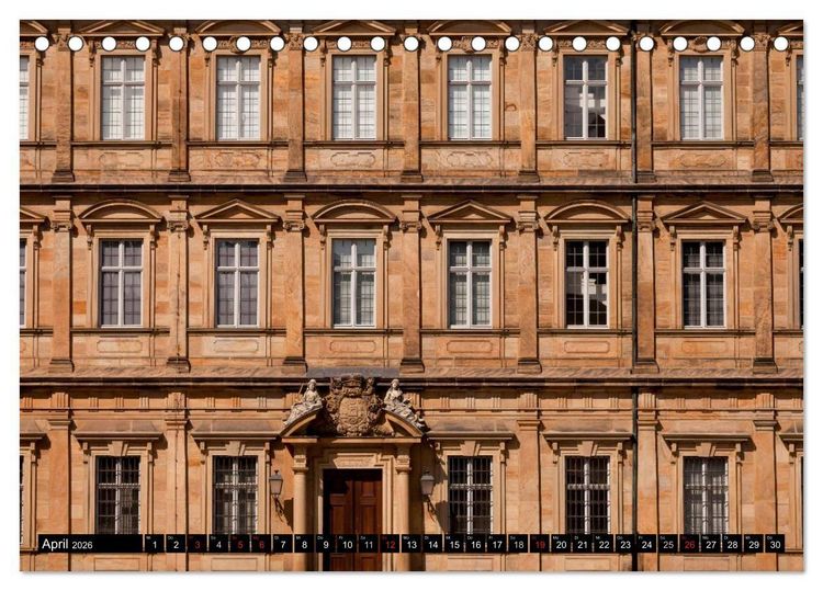 Produktbild: Die Altstadt von Bamberg (Tischkalender 2026 DIN A5 quer), CALVENDO Monatskalender