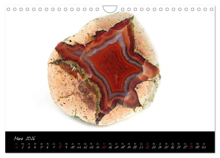 Produktbild: Achate - Naturwunder (Wandkalender 2026 DIN A4 quer), CALVENDO Monatskalender
