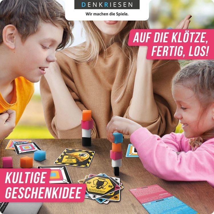 Produktbild: DENKRIESEN - RANKLOTZEN&reg; - &bdquo;Auf die Kl&ouml;tze, fertig, los!&ldquo; - 6 Spieler Edition