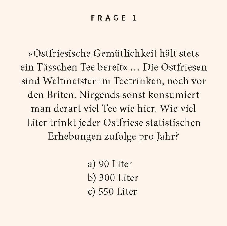 Produktbild: Ostfriesland-Quiz