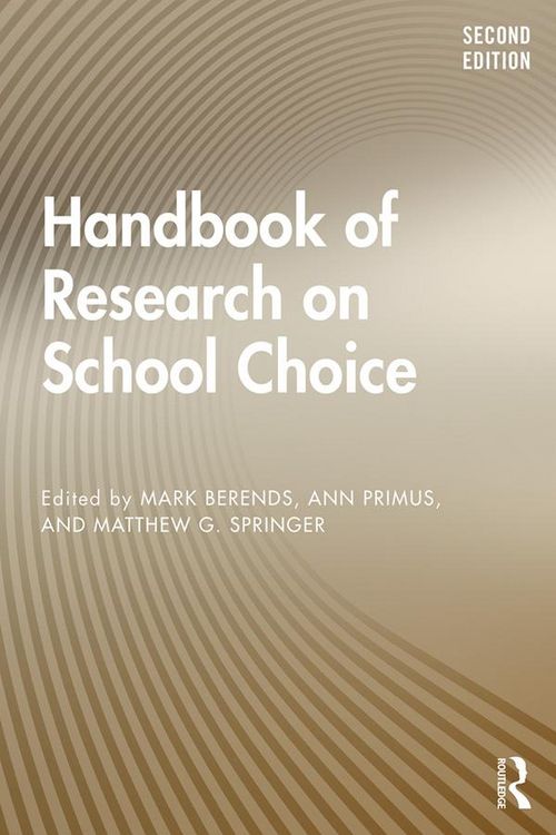 Produktbild: Handbook of Research on School Choice