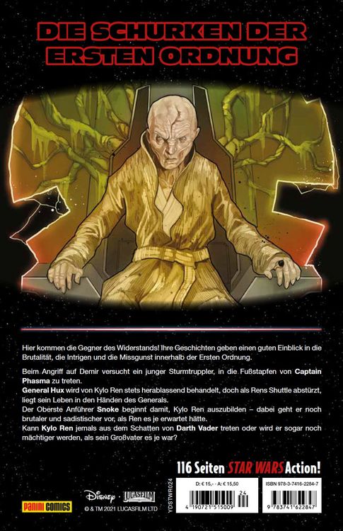 Produktbild: Star Wars Comics: Age of Resistance - Schurken