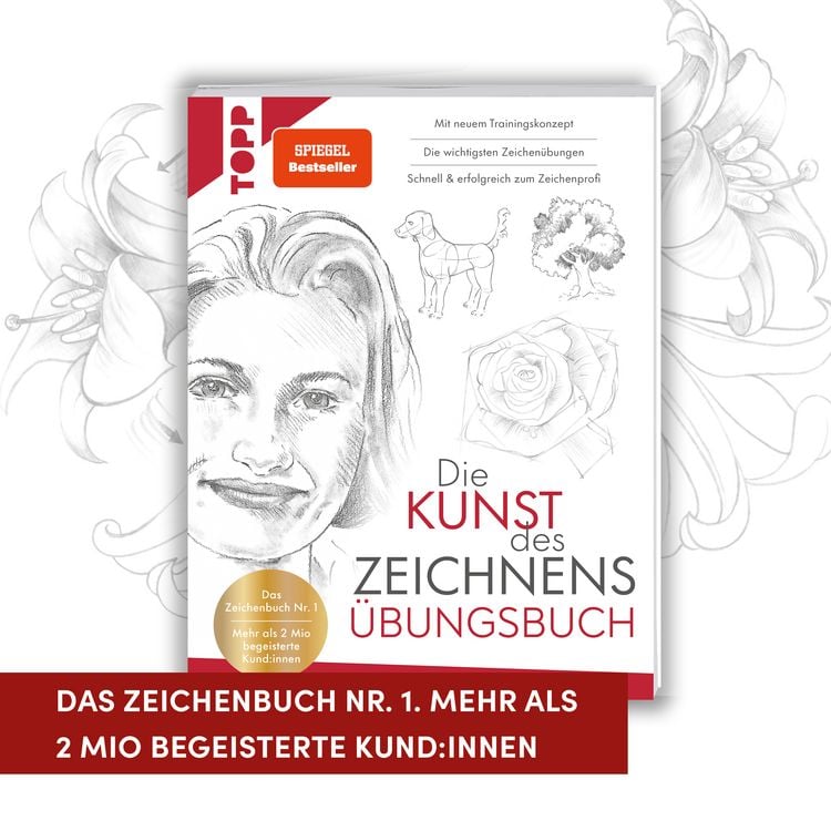 Produktbild: Die Kunst des Zeichnens &Uuml;bungsbuch. Mit neuem Trainingskonzept
