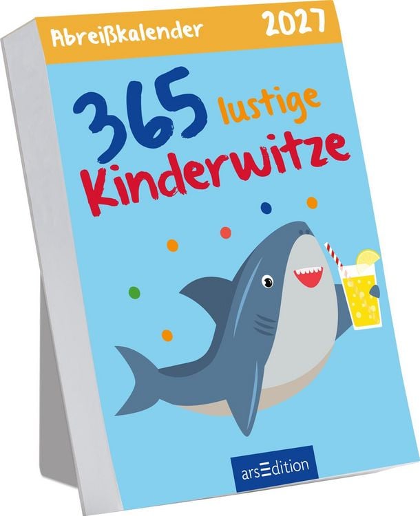 Produktbild: Abrei&szlig;kalender 365 lustige Kinderwitze 2027