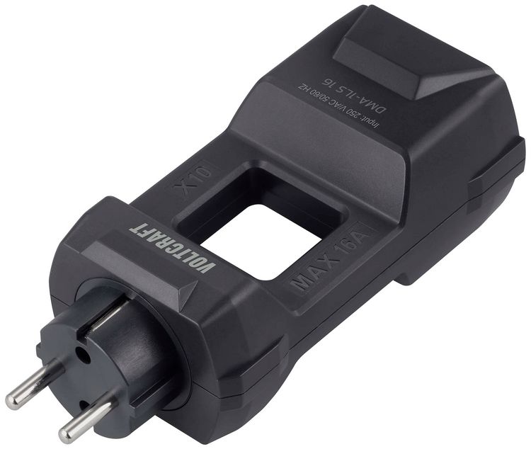 Produktbild: VOLTCRAFT DMA-1LS 16 Messadapter - Dunkelgrau