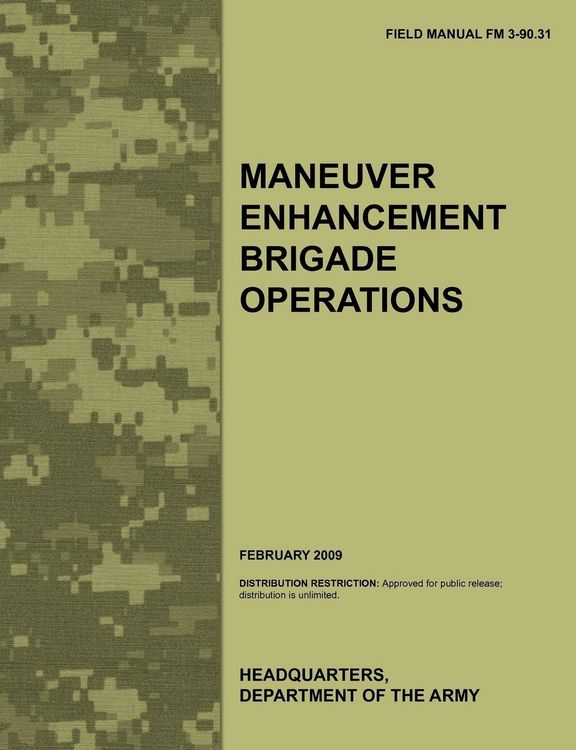 Produktbild: Maneuver Enhancement Brigade Operations